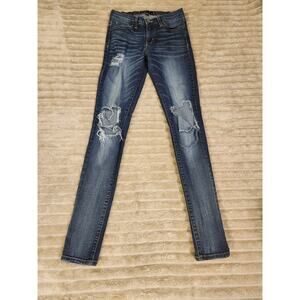 Flying Monkey Distressed Skinny Leg Jeans Size‎ 26